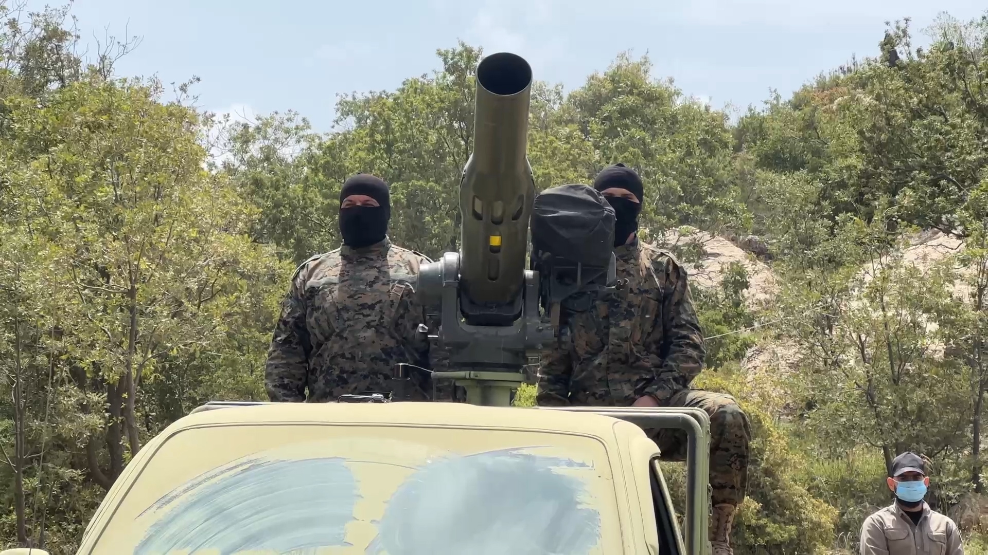 مناورة حزب الله في معسكر الجبور (16)